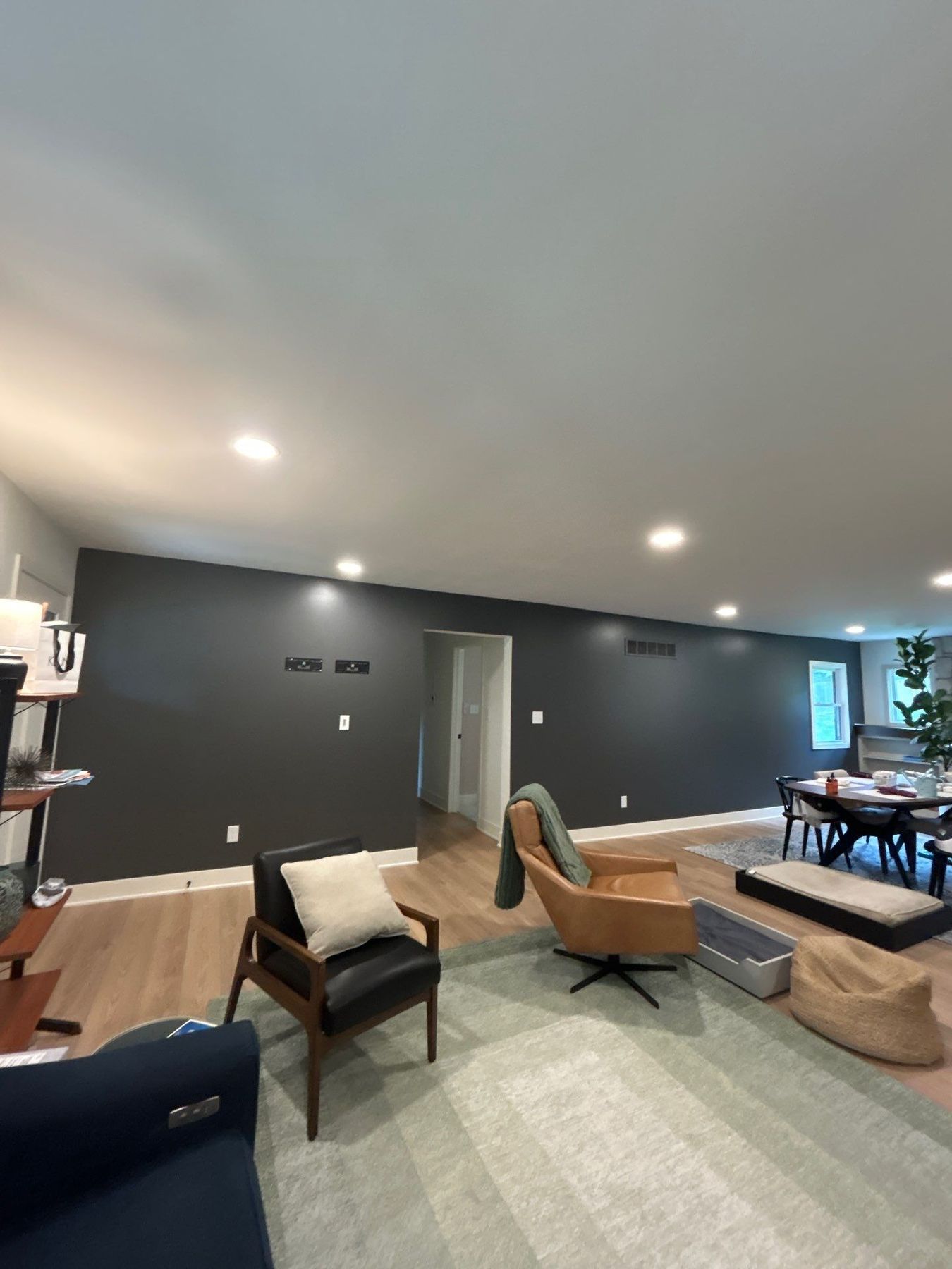 Interior painting in Kansas City — freshly painted living space