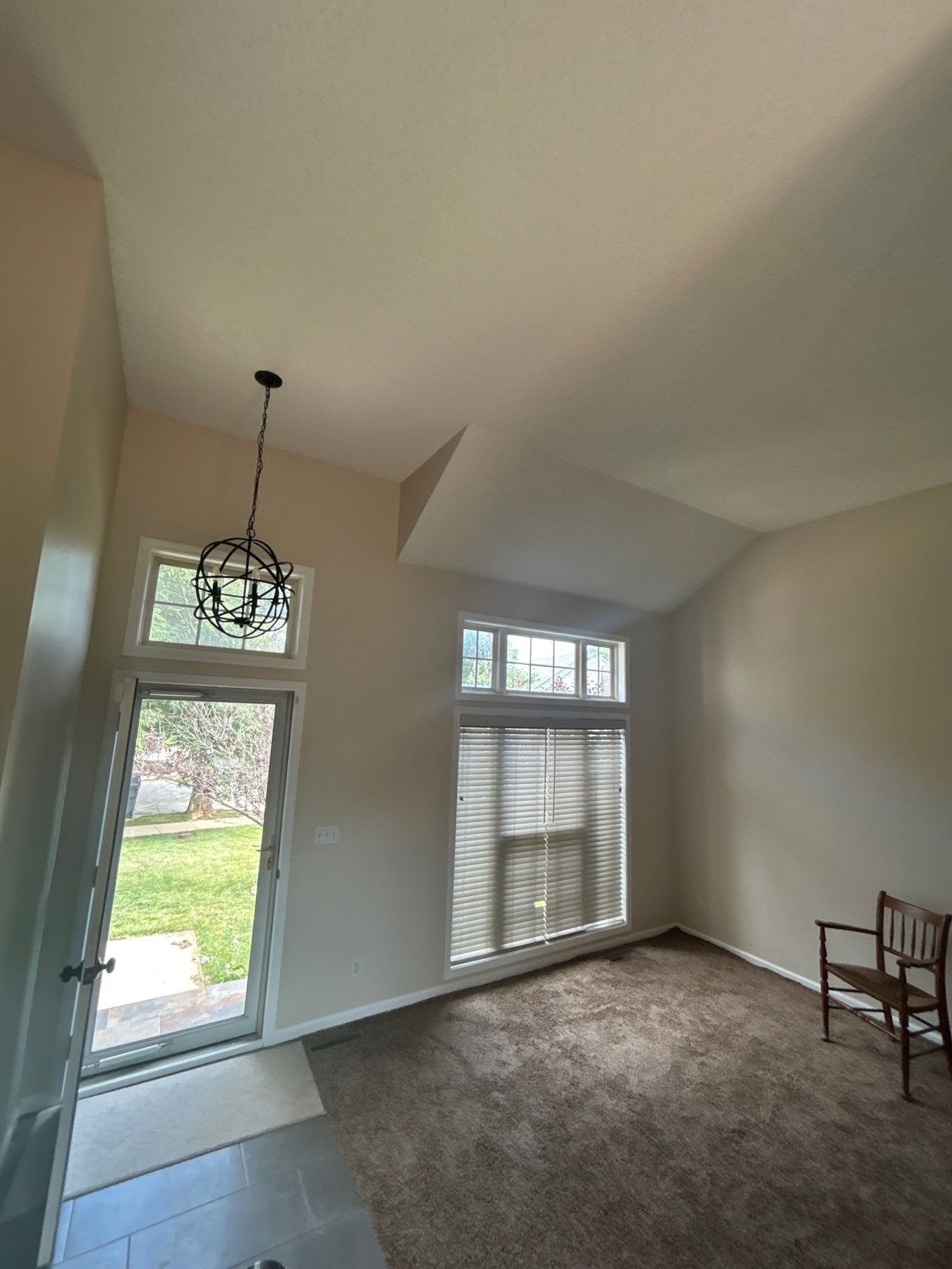 Finished interior after painting โ clean entryway with crisp walls and ceiling by EverPro Painting